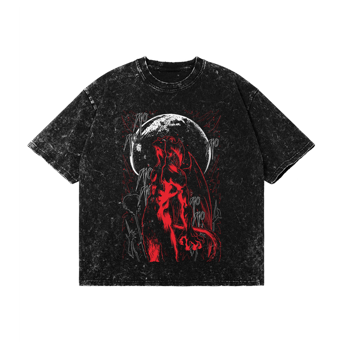 Man or Devil Snow Wash Tee – OVRTHNK