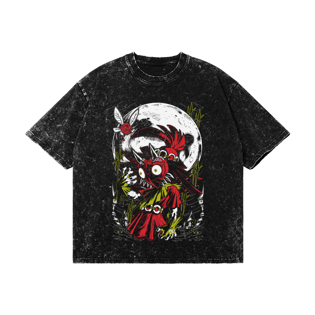 Masked Kid Snow Wash Tee – OVRTHNK