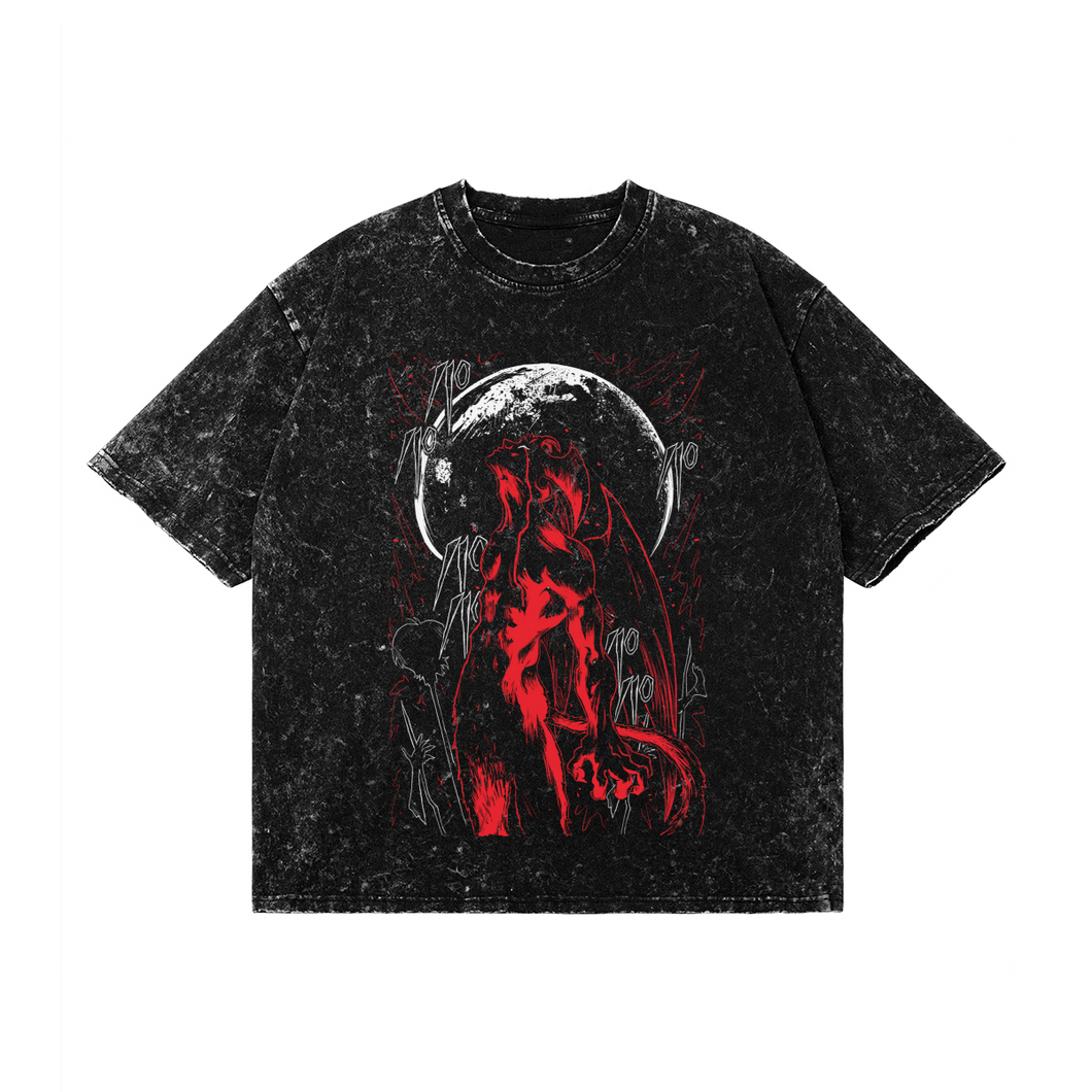 Man or Devil Snow Wash Tee